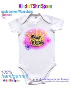 Besonderes Geschenk zur Geburt Baby Prinzessin mit Krone