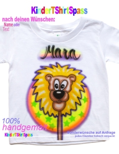 Mitbringsel für Kinder Cartoon Löwe mit Name