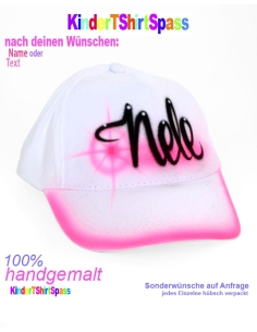 Käppi mit Wunschnamen und Stern