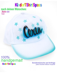 Kappe für Kinder mit Sternen personalisiert
