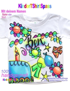 Geschenk für 1-jährige Jungen Party total personalisiert